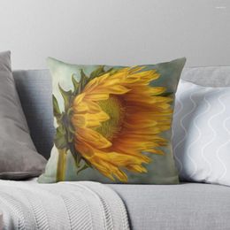 Pillow Sunflower Throw Caxe de canapé décoratif Luxury