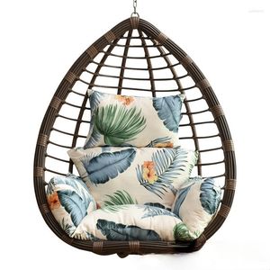 Kussen swing ei hangmat hangende mand stoel nest rugleuning voor binnen buiten patio tuin tuin strand kantoor (geen swing)
