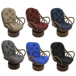 Kussen Swivel Rocker Outdoor Garden Patio Rattan schommelstoel stoel Indoor High Back verwijderbare kussen