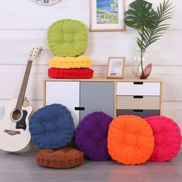 Oreiller épaissir rond Futon pouf siège pour balcon extérieur Tatami matelas Pouf literie assis décor à la maison