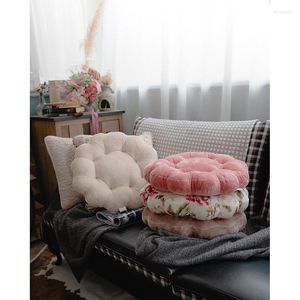 Kussen verdikt rond vaste pin s kiscuit pad sofa zachte en comfortabele herfst winter flanel futon