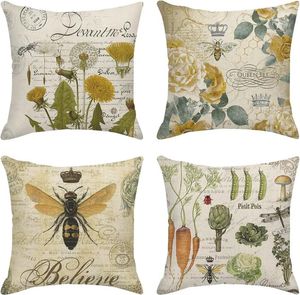 Pillow Throw Case Home Decorative Car Accessoires Sofa Outdoor Sofa Wildflower Beefly