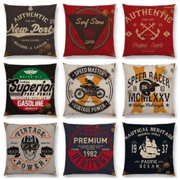 Pillow Time Sense Sign Graffiti Retro Retro Punk Freedom Sports Wild Surfing Locomotora Hermosa portada Nice caso