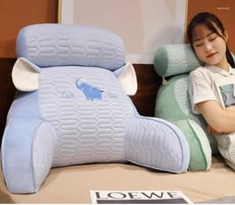 Triangle d'oreiller Carton de lit de chevet canapé dos doux grand dossier chambre tatami baie vitrée chaise