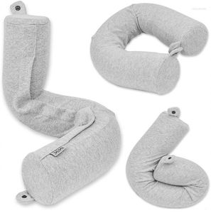 Pillow Twist Memory Foam Travel Column Neck Accessoire Reizen Op Vliegtuig Bus Trein Thuis Resapies De Viaje