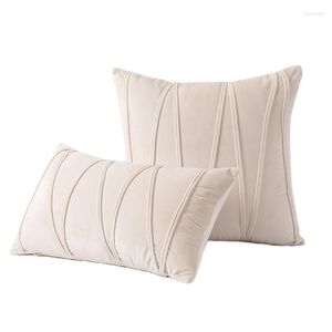 Housse de coussin Design en velours, taie d'oreiller décorative de haute qualité pour canapé et salon, 30 50 45 50cm