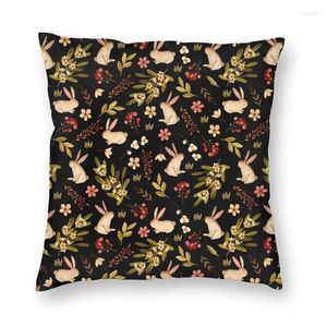 Housse de coussin carrée vibrante, décoration de maison, motif imprimé Double face en 3D pour canapé