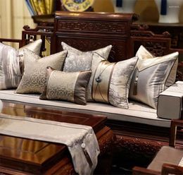 Almohada vintage elegante almohada oriental/estuche de almofadas Tapa trasera de diseño moderno 45 50 60 Trojo decorativo retro