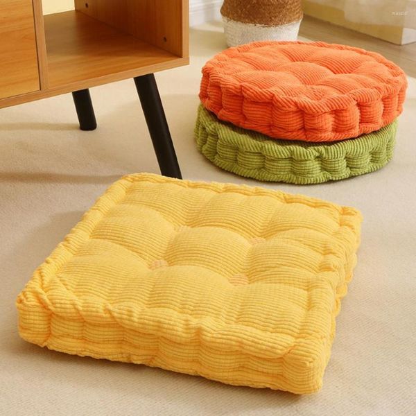 Almohada lavable de espuma viscoelástica para oficina, cuadrada/redonda, larga sentada, nalgas, cadera, suministros para el hogar