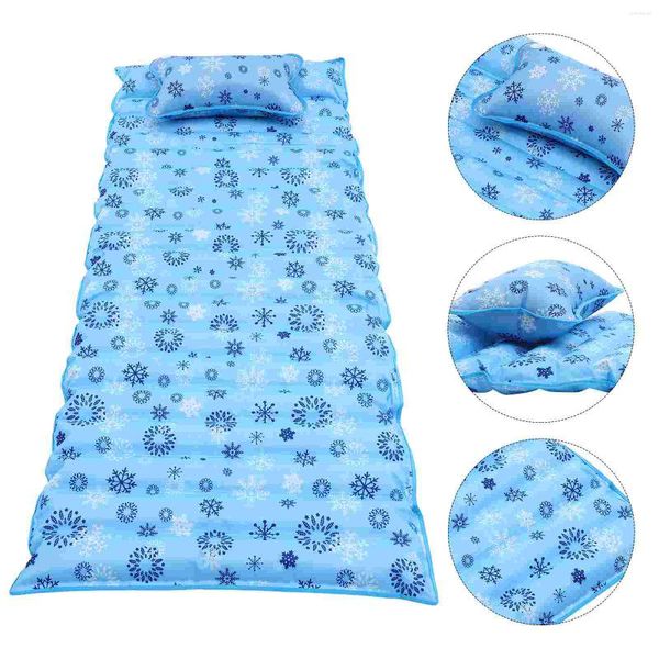 Oreiller eau glace surmatelas Camping coussins de couchage lit d'injection gonflé dortoir étudiants Air été