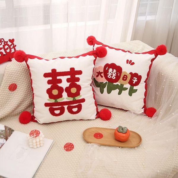 Almohada de diseño de la sala de bodas XI Sofá Decoración del sofá de decoración del sofá sin núcleo