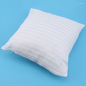 Oreiller blanc rempli de PP Cotton Core Throw Decoration Siège d'auto