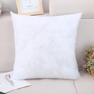 Oreiller Blanc Non-tissé Coussin Noyau Intérieur Décor À La Maison Doux Intérieur Soins De Santé Remplissage Siège 45 45 cm