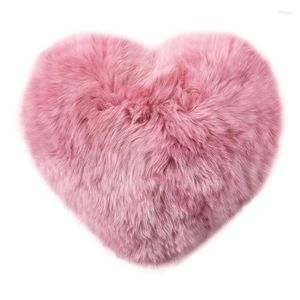 Kussenwol liefde Valentijnsdag cadeau voor vriendin schattige hartvorm met kern pluche
