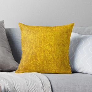 Oreiller jaune moutarde Faux velours couverture élastique pour canapé S décor à la maison Plaid