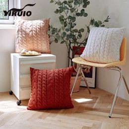 Oreiller yiruio nordique luxe câble tricot tricot