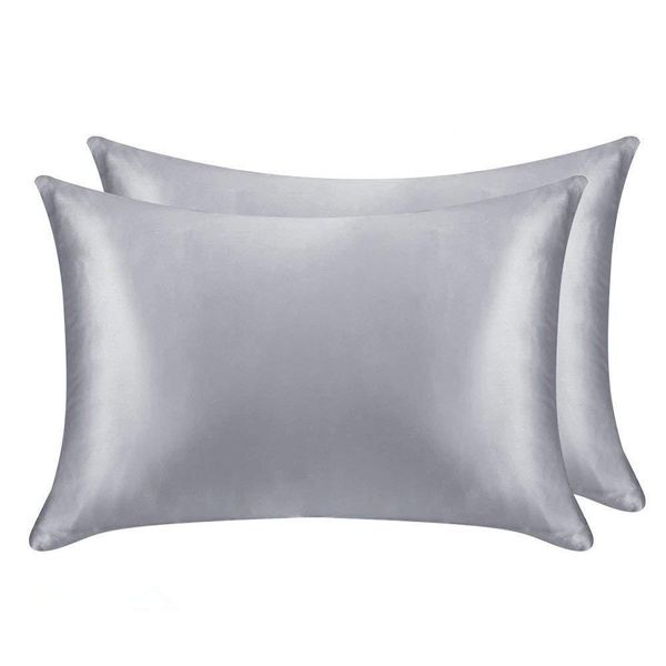 Funda de almohada 100% seda almohada cubierta de almohadilla de satén sedosa estuche de almohada de belleza