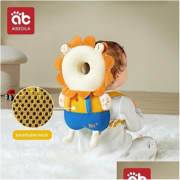 Almohadas Aibedila Casco de seguridad para bebés Cojines para reposacabezas para bebés Gadgets Protección para la cabeza Ropa de cama Niños Seguridad Nacido Cosas Drop Deliv DHJBU