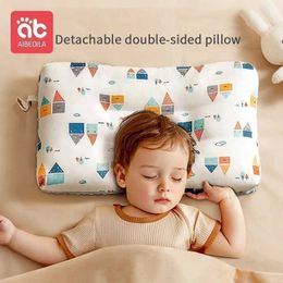 Almohadas AIBEDILA Cabeza de almohada recién nacida Alta elasticidad Accesorios suaves y transpirables ropa de cama para madres y niños AB8082 D240522