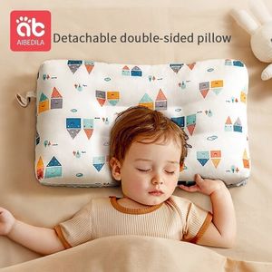 Pillows AIBEDILA Pillow for borns Baby Headrest High Elasticity Soft Breathable Items Accessories Bedding Mother Kids AB8082 230331