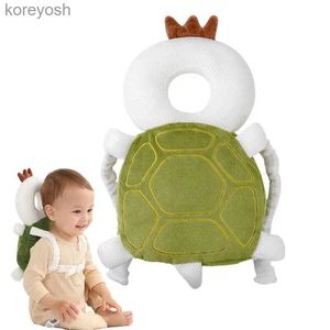 Oreillers Sac à dos pour bébé, coussin pour bébé, sac à dos, oreiller Anti-chute, Anti-collision, en forme de tortue, respirant, réglable, protecteur de tête L231116