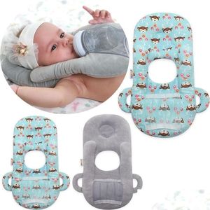 Almohadas Almohada de alimentación para bebés Soporte para biberones Cojín de enfermería multifuncional Lactancia materna infantil ER Care 221018 Entrega de gotas Niños Mate DH78J