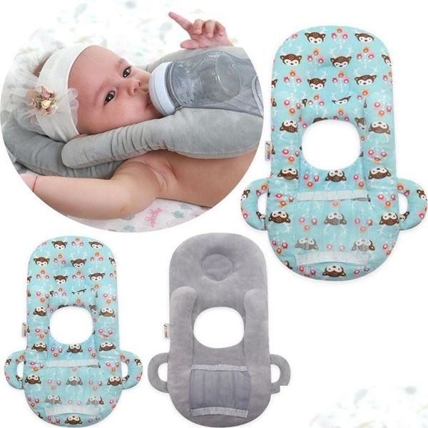 Almohadas de alimentación para bebés Soporte de botella de almohada Mtifuncional Cushion Infantero Lactancia lactancia Atención de ER 221018 Drop entrega a niños Mate DHS2F