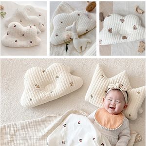 Oreillers bébé tête oreiller coussin d'allaitement soutien pour bébé né dormir positionnement coussin chambre décor trucs 230525