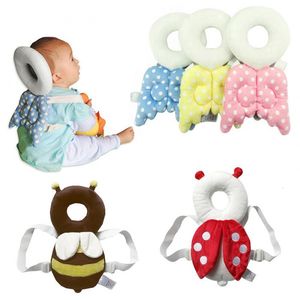 Oreillers Bébé Tête Protection Oreiller Enfant En Bas Âge Appui-Tête Pad Cou Protecteur Ailes Soins Infirmiers Résistance Aux Chutes Coussin Literie Sac À Dos Tapis 221205