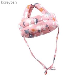 Oreillers Protecteur de tête de bébé Casque de coton de marche pour bébé avec produits de sécurité pour bébé avec sangle en Y pour terrains de jeux pour enfants Accueil NurseryL231107