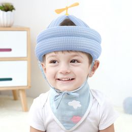 Kussens babyhelm beschermende veiligheid baby's baby hoofd katoenbescherming hoeden kinderen cap anticollision harnassen capacete infantil 230331