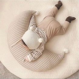 Almohadas Bebé Almohada nacido Almohada de lactancia Lactancia materna para mamá Maternidad Luna En forma de U Algodón Alimentación Cintura Cojín Infantil Cuddle 230720