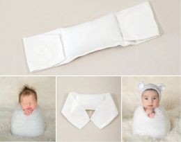 Oreillers bébé pose haricots sacs crescent oreillers Photographie nouveau-né