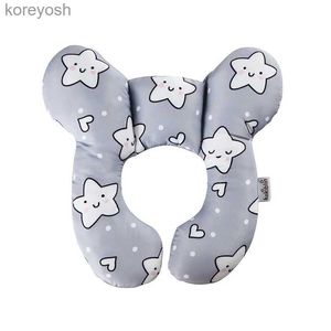 Pillows Baby Protective Neck Support Pillow Travel Car Seat Head Neck Pillows Children U Shape Headrest Toddler Cushion 0-3 YearsL231117
