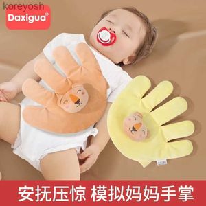 Oreillers pour bébé, grande paume apaisante, dispositif de pression Anti-surprise pour apaiser le sommeil, sécurité L231116