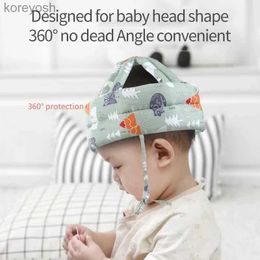 Almohadas Casco de seguridad para bebés Protección para la cabeza Casco para niños pequeños Almohadilla anticaída Los niños aprenden a caminar Gorra protectora ajustable SoftL231105