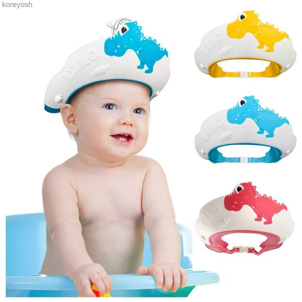 Almohadas Gorro de ducha para bebé para niños Escudo de lavado de cabello Gorro de baño para niños pequeños Visera para ducha de bebé Gorro de champú para bebé Protector de cabeza Accesorios de baño L231107