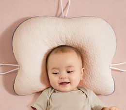 Oreillers né bébé oreiller coussin de dossier 0-2 ans Anti-tête Correction oreiller bébé literie coussin de tête multifonctionnel 230309
