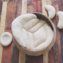 Kussens geboren Pography Pillow Assisst Props Studio Basket Baby Posing Nest Pad Po Shoot Infant Assistant 230331