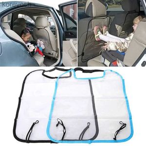 Oreillers Housse de protection de siège de voiture pour enfants, tapis de protection pour bébé, décalcomanies de nettoyage de la saleté, siège d'auto, coups de pied de la boue, tapis de coups de pied d'automobile L231107