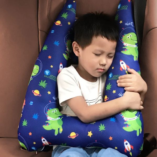 Almohadas para bebés para bebés asiento cuello soporte para niños cinturón de fijación de fijación de fijación de niña