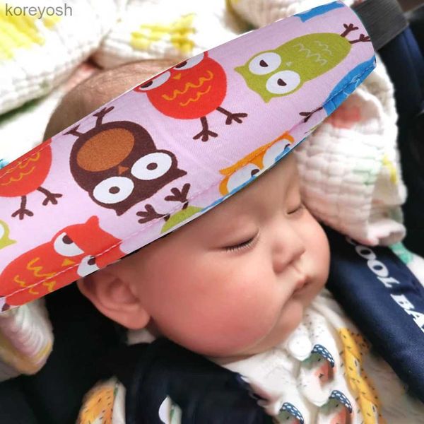 Oreillers infantile bébé tête protéger ceinture siège de voiture attacher ceinture maison extérieur bande accessoire L231107