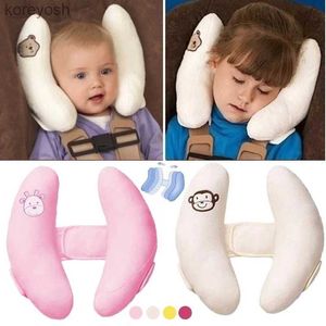 Oreillers Sécurité infantile siège auto poussette oreiller bébé tête cou soutien oreillers de couchage enfant en bas âge enfants coussin réglable coussin accessoires L231116