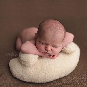 Kussens maan poseren kussenmand vulling foto prop kussen deken achtergronden foto studio pasgeboren baby fotografie props accessoires