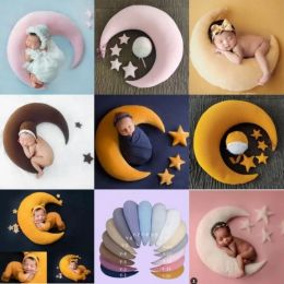 Oreillers Photographie nouveau-née Graps la lune et les étoiles personnalité créative bébé décoration photo décoration coussin pur charmant