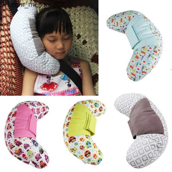 Almohadas Almohadas Asiento de coche de bebé Almohada para dormir Cuello Reposacabezas Cojín Niños Hombro Correa de seguridad Diadema Soporte Protector de cabeza 230217 Z230701