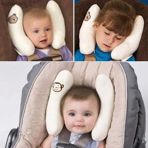 Oreillers Doux bébé jouet enfant en bas âge appui-tête oreiller pour bébé tête Protection enfants voiture siège de sécurité cou soutien oreiller poussette accessoires L231116