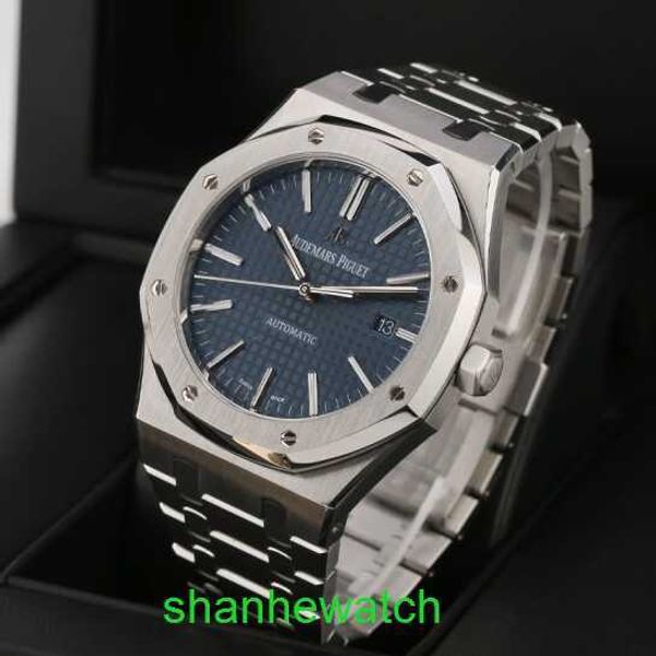 Pilot AP Wrist Watch Royal Oak Series 15400st Precision Steel Blue Dial Mens Fashion Leisure Business Sports Machinery