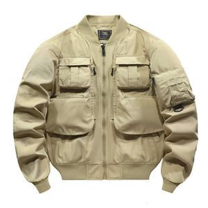 Pilotjack, Amerikaanse honkbaluniform, multi -pocket overalls, functionele jas, drie proof lading jas