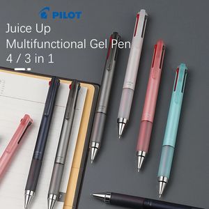 Pilot Juice Up Multifuncional Gel Pen 4 /3 en 1 0.4 mm ST Penpoint 4/3 Colors Módulo de portavasos limitado Pen en gel retráctil 240123